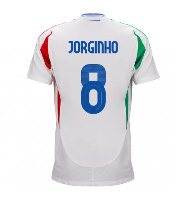 Italia Jorginho Frello #8 Segunda Equipación Eurocopa 2024 Manga Corta